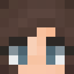 Download Free » Blue Sweater Girl « Skin for Minecraft image 3 » Blue Sweater Girl « - Girl Minecraft Skins - image 3