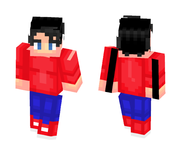 Download Free Billy Batson Skin for Minecraft image 1 Billy Batson - Male Minecraft Skins - image 1