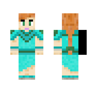Teal Dress