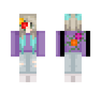 Flower Darling - Female Minecraft Skins - image 2