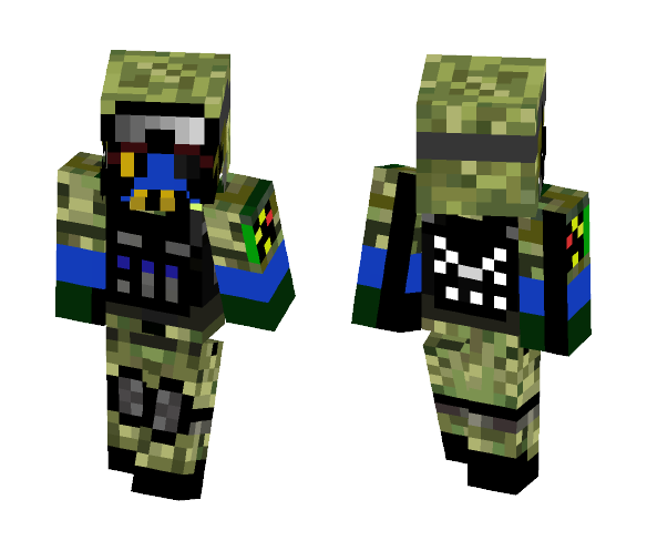 Undyne.. Another Navytale Edit - Female Minecraft Skins - image 1