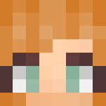Orange Girl - Girl Minecraft Skins - image 3