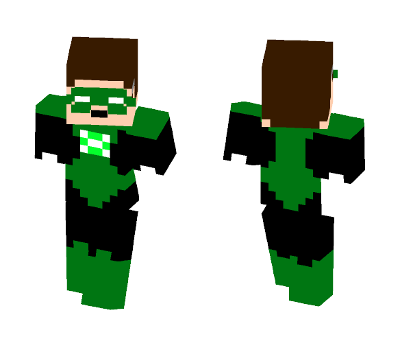 Green Lantern [Justice League] - Comics Minecraft Skins - image 1