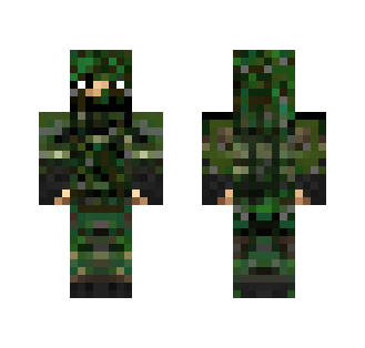 ✖ Cool Sniper ✖ - Male Minecraft Skins - image 2