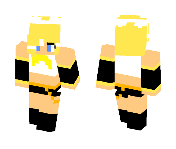Kagamine Rin Vocaloid {lola} - Female Minecraft Skins - image 1