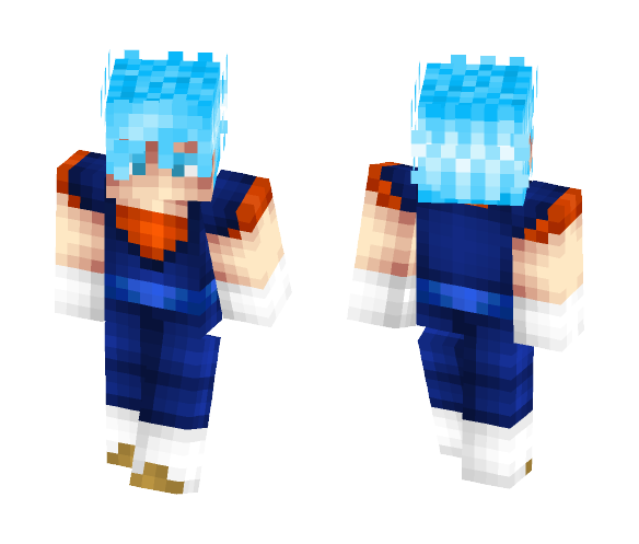 Vegeth Ssjgssj|Dragonball Super - Male Minecraft Skins - image 1