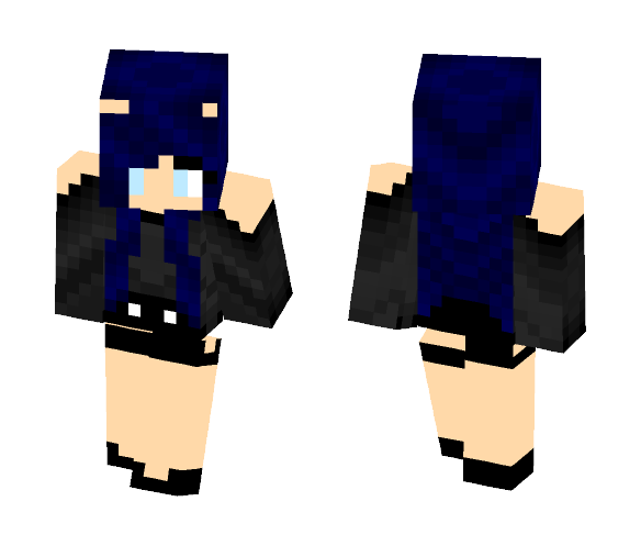 First skin! OC ~Eclipse~ - Female Minecraft Skins - image 1