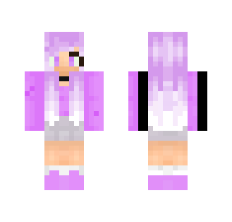 Purple Overload ~ Ab↑↑ - Female Minecraft Skins - image 2
