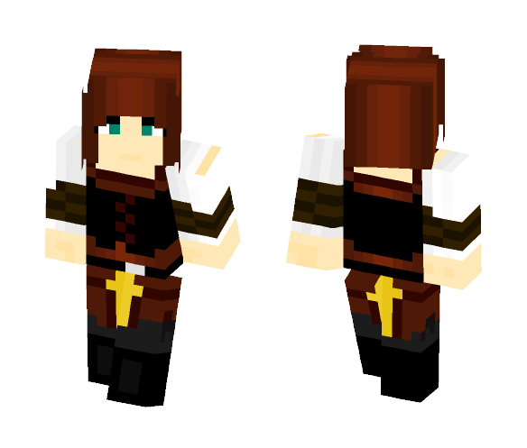 Henrietta Glass {OC} ~Ὠκεαν~ - Female Minecraft Skins - image 1