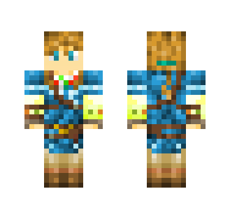 Link Breath of the wild - Male Minecraft Skins - image 2