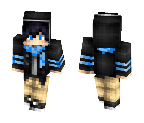 Hoodie Boy - Boy Minecraft Skins - image 1