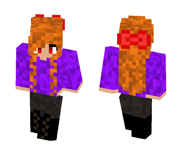 Download Free Winter Girl Skin for Minecraft image 1 Winter Girl - Girl Minecraft Skins - image 1
