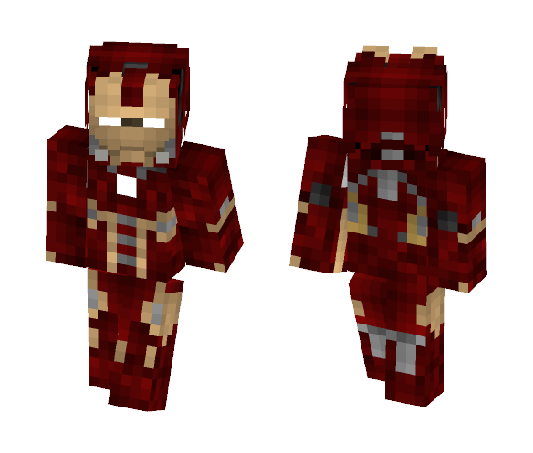 Người Sắt - Iron Man - Iron Man Minecraft Skins - image 1