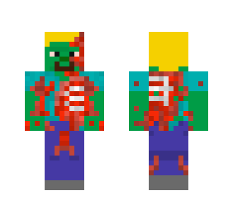 Zombie steve blonde