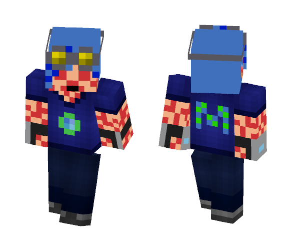 Undead Mpg - Male Minecraft Skins - image 1