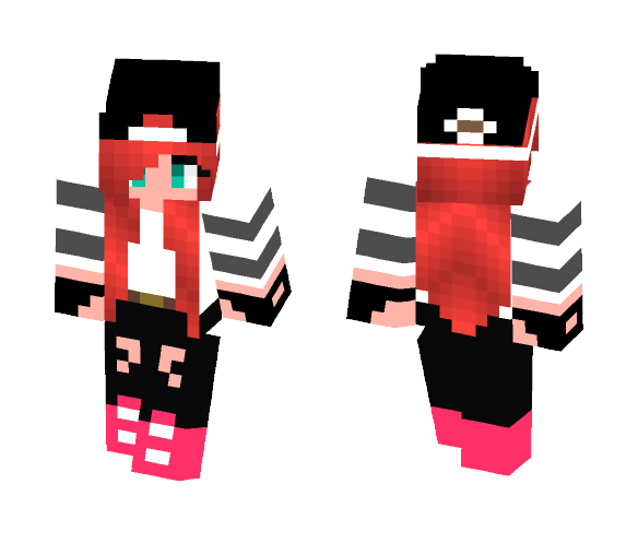 Ruby ( Dragon Quest ) - Female Minecraft Skins - image 1