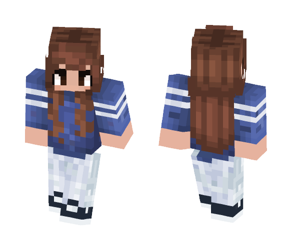Trendy Girl - Girl Minecraft Skins - image 1