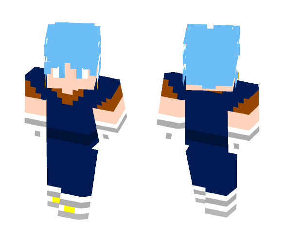 Vegetio(SSGBlue) - Male Minecraft Skins - image 1
