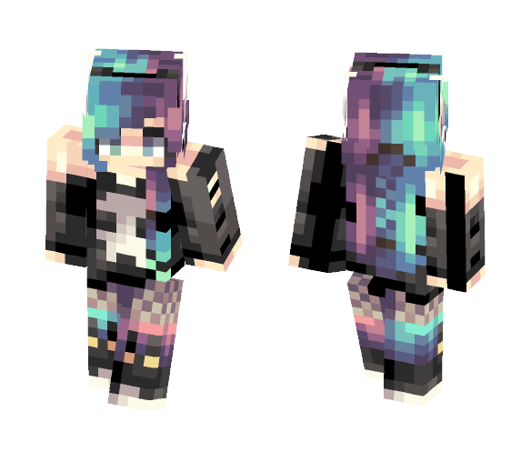 Download Free Mystere Skin for Minecraft image 1 Mystere - Female Minecraft Skins - image 1