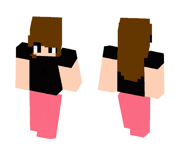 Edgy -Neighbors!- - Female Minecraft Skins - image 1