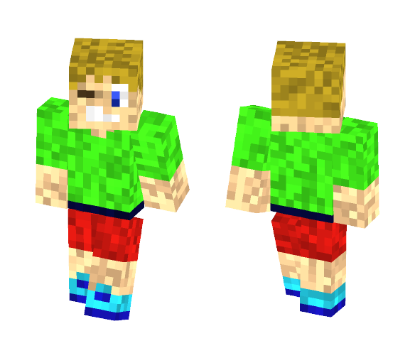 Smile-wink - Male Minecraft Skins - image 1