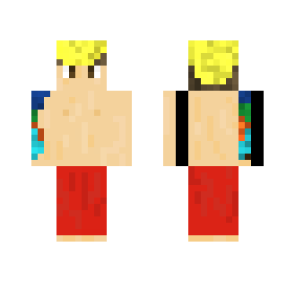 Jishwa Dun shirtless redo - Male Minecraft Skins - image 2