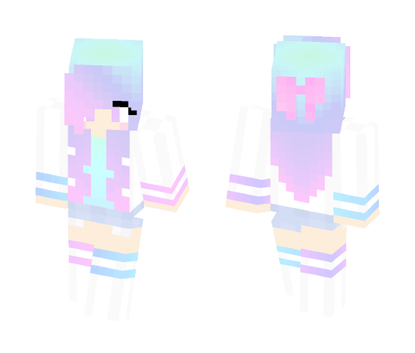 Pastel Girl - Girl Minecraft Skins - image 1