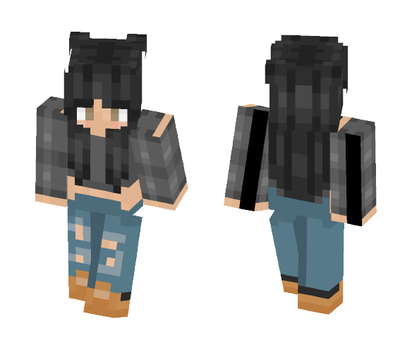 Download Free » Urban Girl « Skin for Minecraft image 1 » Urban Girl « - Girl Minecraft Skins - image 1