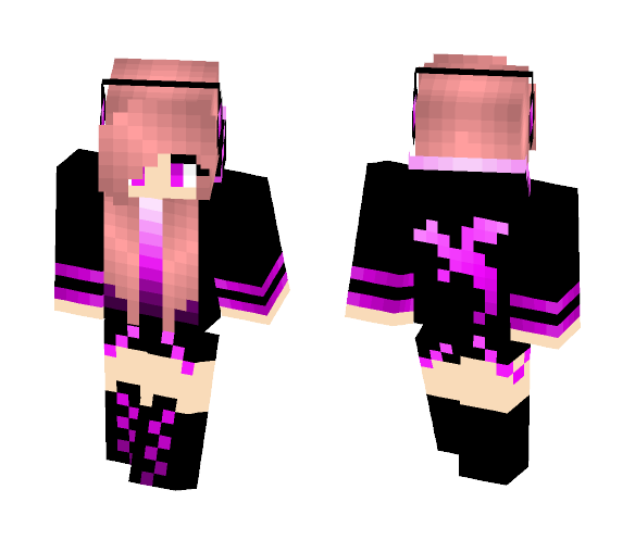 The Pink Dragon - Female Minecraft Skins - image 1