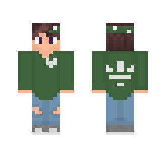 Green Adiddas Boy - Boy Minecraft Skins - image 2