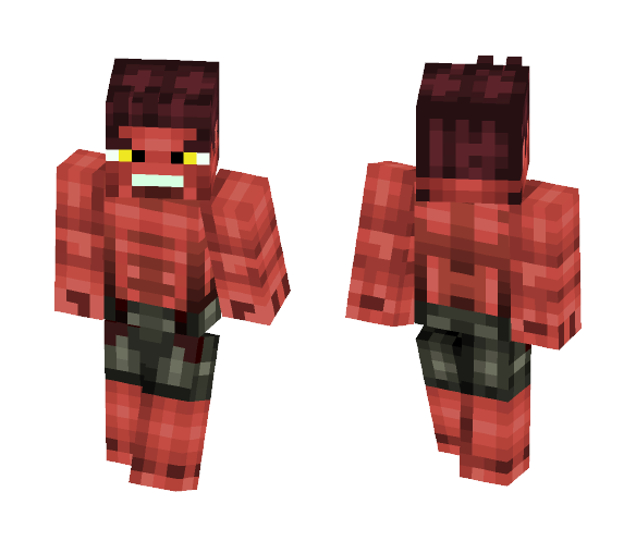 Red (Hulk) - Comics Minecraft Skins - image 1