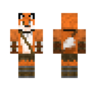 Tribal Fox Warrior - Male Minecraft Skins - image 2