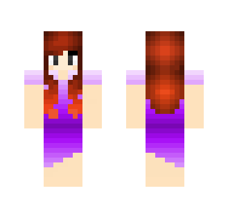 Purple Gradient Dress