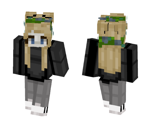 Sad Girl - Girl Minecraft Skins - image 1