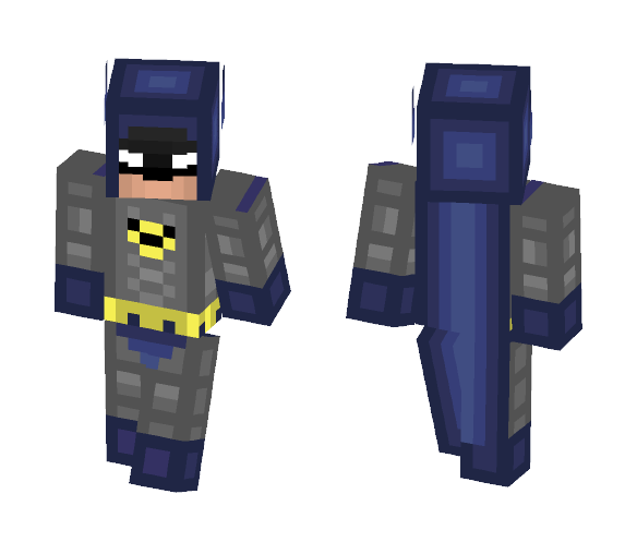 Batman (1966) - Batman Minecraft Skins - image 1
