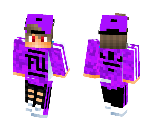 Galaxy FU KryptHaxe_PvP - Male Minecraft Skins - image 1