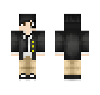 Gamer boy with black hair edit
