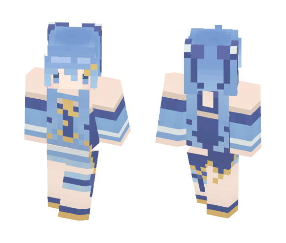 Vocaloid | Hatsune Miku Snow 2017 - Female Minecraft Skins - image 1