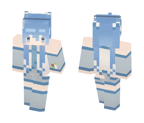 Vocaloid | Hatsune Miku Snow 2010 - Female Minecraft Skins - image 1
