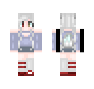 Arctic fox girl 0. - Girl Minecraft Skins - image 2