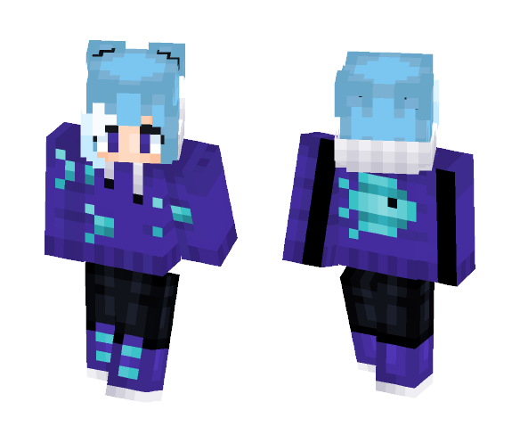 something smells fishy... - Female Minecraft Skins - image 1
