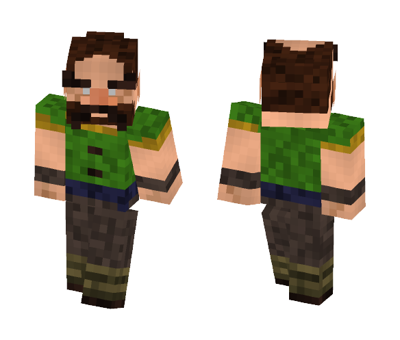 Dwarven Monk - Male Minecraft Skins - image 1