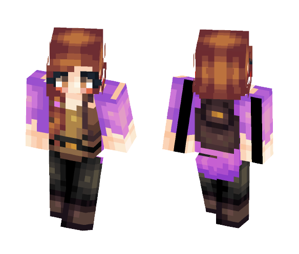 Download Free Amily - OC Skin for Minecraft image 1 Amily - OC - Female Minecraft Skins - image 1