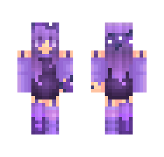 Request- Purple Cherry Blossom Girl - Girl Minecraft Skins - image 2
