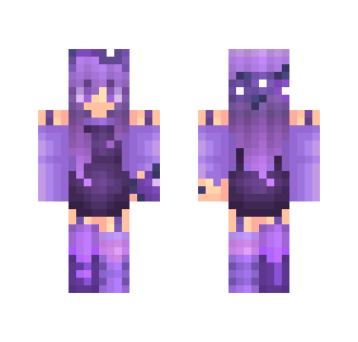 Request- Purple Cherry Blossom Girl
