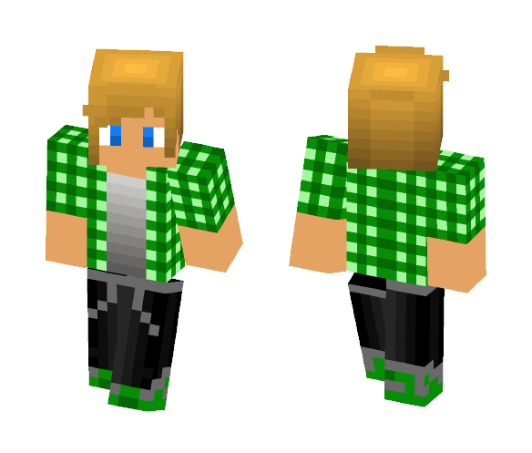 Green Guy - Male Minecraft Skins - image 1