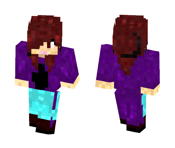 The Garbage Cloak - Female Minecraft Skins - image 1