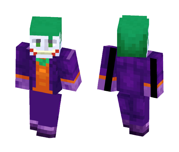 The Joker - Comics Minecraft Skins - image 1