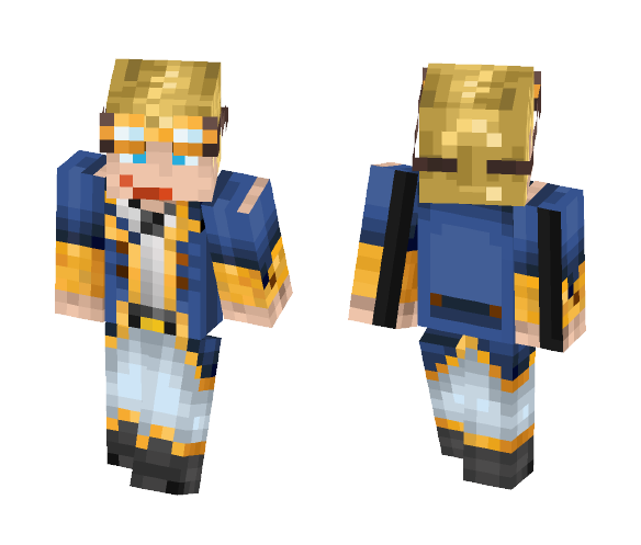 Steampunk Captain Female - Female Minecraft Skins - image 1