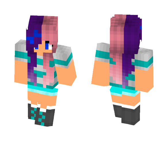 cute city girl - Cute Girls Minecraft Skins - image 1